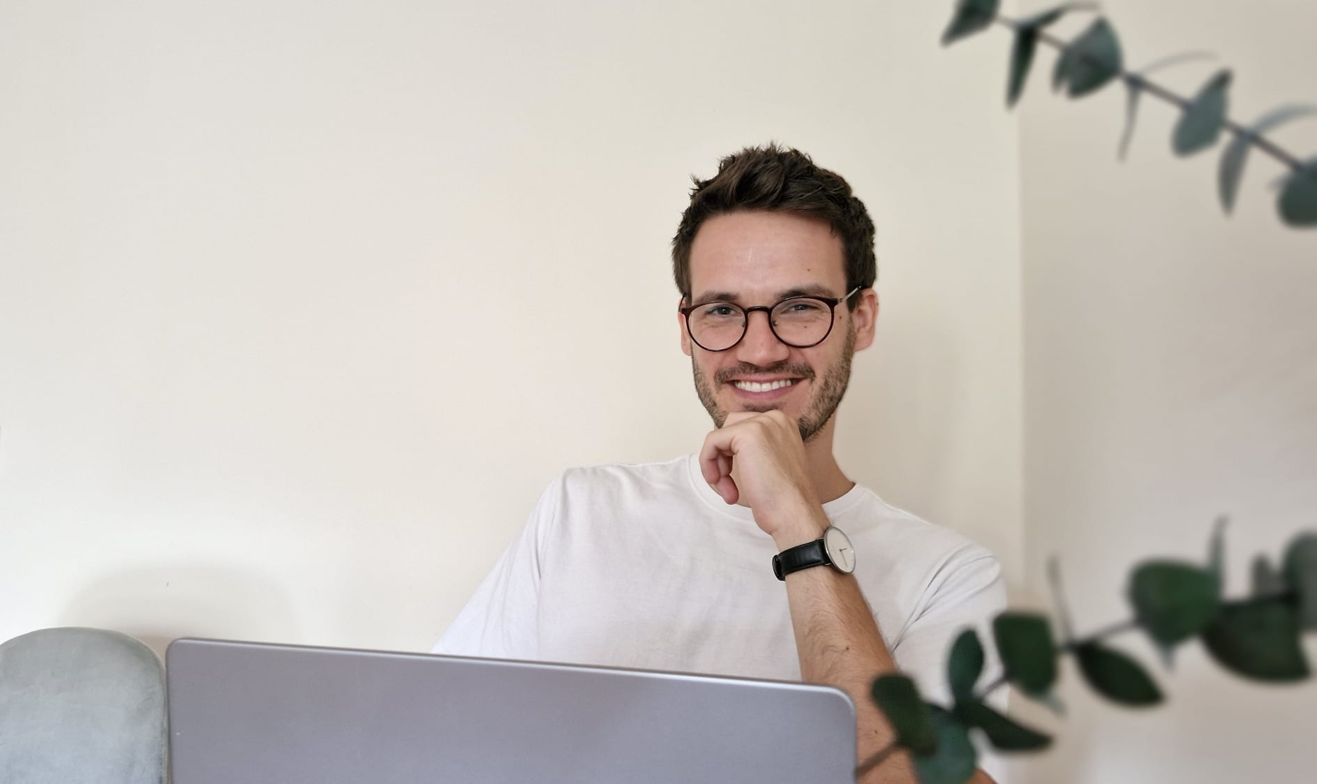 Bild eines Computers von einem Webdesigner